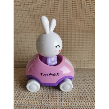 ToysWeltX Adventures Little Buggy Vehicle Preschool Toy for Ages 3 and Up (Rabbit in Helicopter)