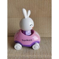 ToysWeltX Adventures Little Buggy Vehicle Preschool Toy for Ages 3 and Up (Rabbit in Helicopter)